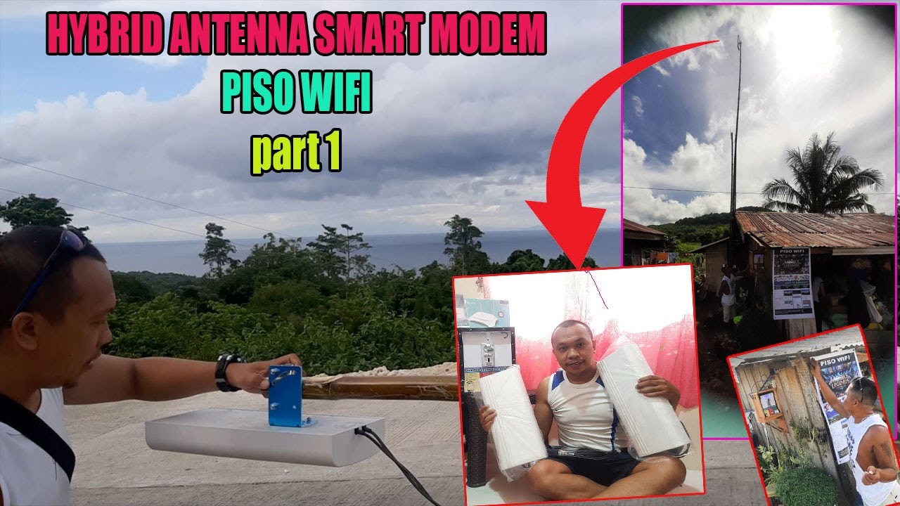 PART 1 SIQUIJOR ISLAND | INSTALLATION HYBRID ANTENNA WITH SMART PREPAID MODEM AND PISO WIFI OUTDOOR