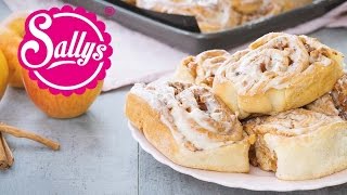 BratapfelZimtschnecken l Zimtschnecken l Sallyswelt / Sallys Welt