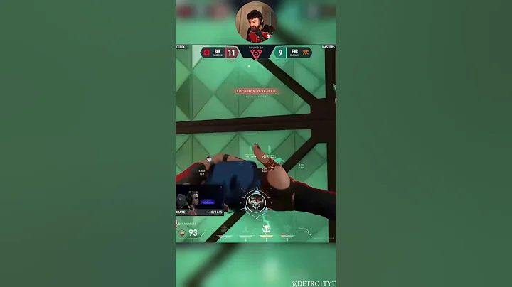 TARIK REACT TO N4RRATE'S 1 V 5 CLUTCH AGAINST FNC | #valorant #shorts #gaming #vct