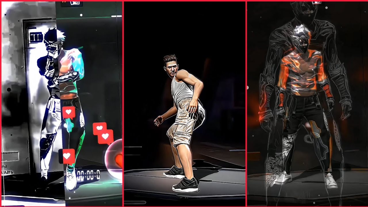 AFTER LONG TIME NODE GLOW 🌟🔥🤩‼️NEW TREND 🥵 ! - || FF EDIT || FF TREND || XML + CLIP + CC
