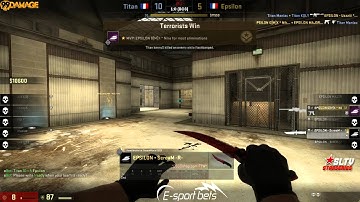 Epsilon vs. Titan | UB Halbfinale, SLTV StarSeries XI | (de_cache) Map 2