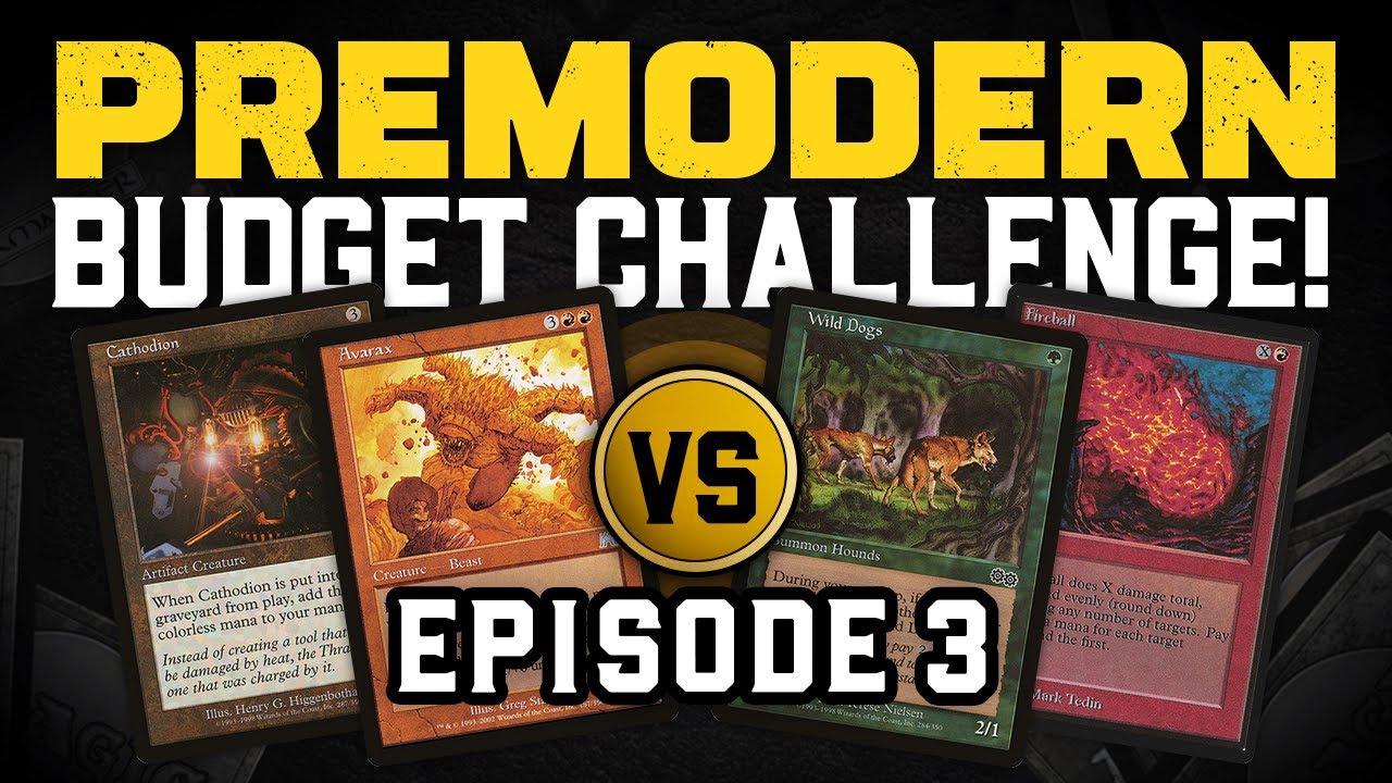 Premodern $25 Challenge - Эпизод 3: Medium Red против RG Beats