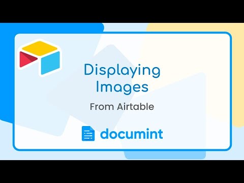 How to Display Attachments From Airtable in your Documint PDF documents