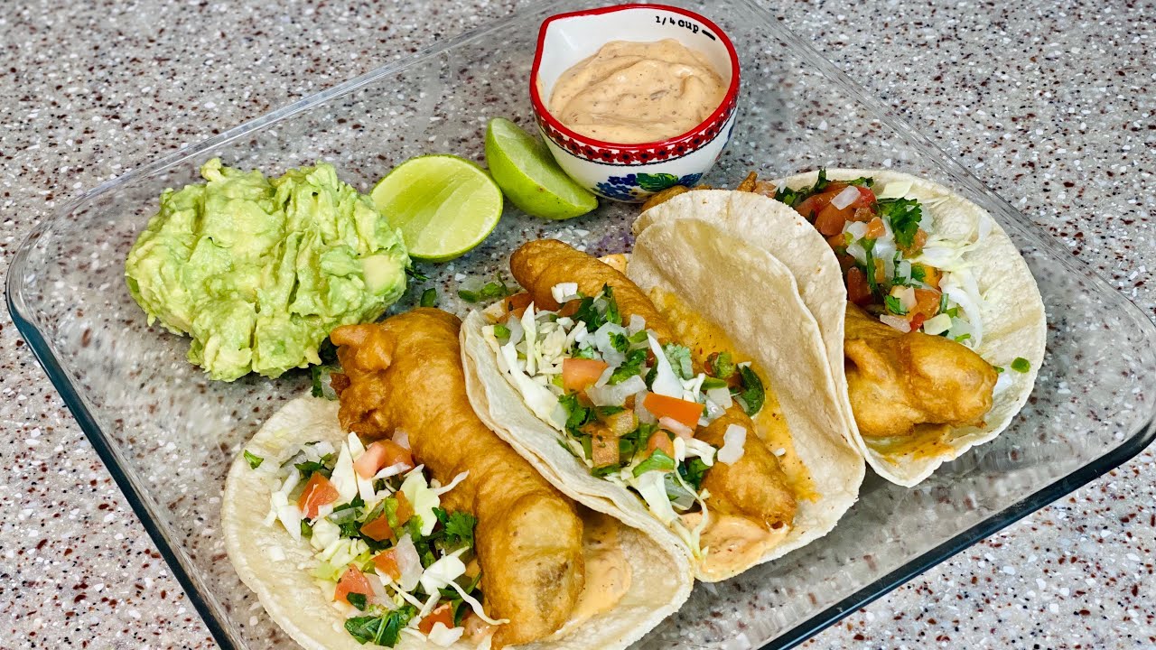 Tacos de pescado (económicos y rendidores) YouTube
