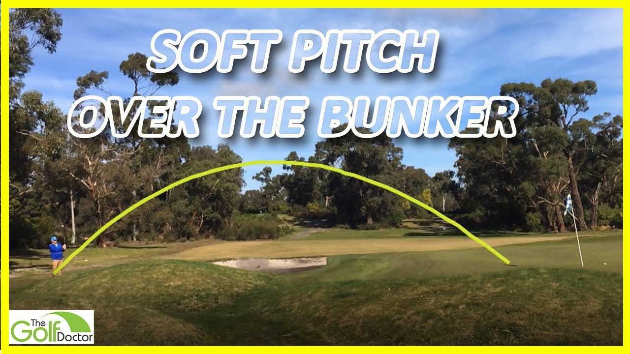 The High Soft Pitch Shot Over A Bunker
