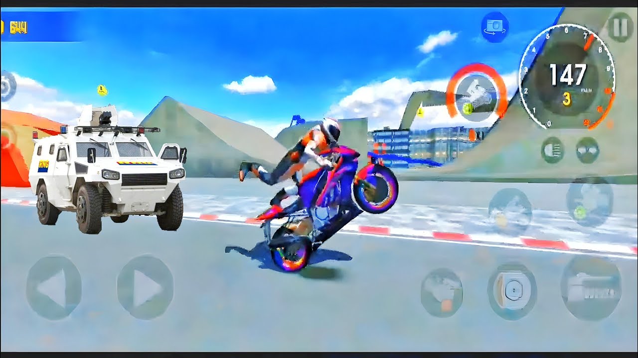 Xtreme Motorbikes Us City Ride Motorbike Police Android Game