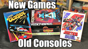 NEW GAMES for NES, SNES & Atari 2600
