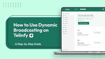 How to Use Dynamic Broadcasting on Telinfy | Step-by-Step Guide | GreenAds Global