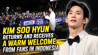 AMID CONTROVERSY KIM SOO HYUN RECEIVES A WARM WELCOME FROM INDONESIAN FANS AT RCTI 37 MAHAKARYA