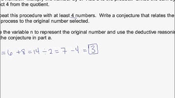 Inductive and Deductive Reasoning, Estimation, Graphs, and Mathematical Models