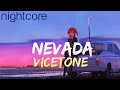 Nightcore - Vicetone Nevada (ft. Cozi Zuehlsdorff) Lyrics Video