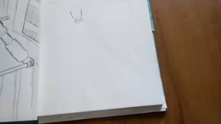 Mega Man Volnutt Watching in the Cinema drawing time-lapse | Pencil-made