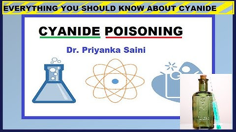 CYANIDE POISONING || EVERYTHING YOU NEED TO KNOW ABOUT CYANIDE ~Dr. Priyanka Saini