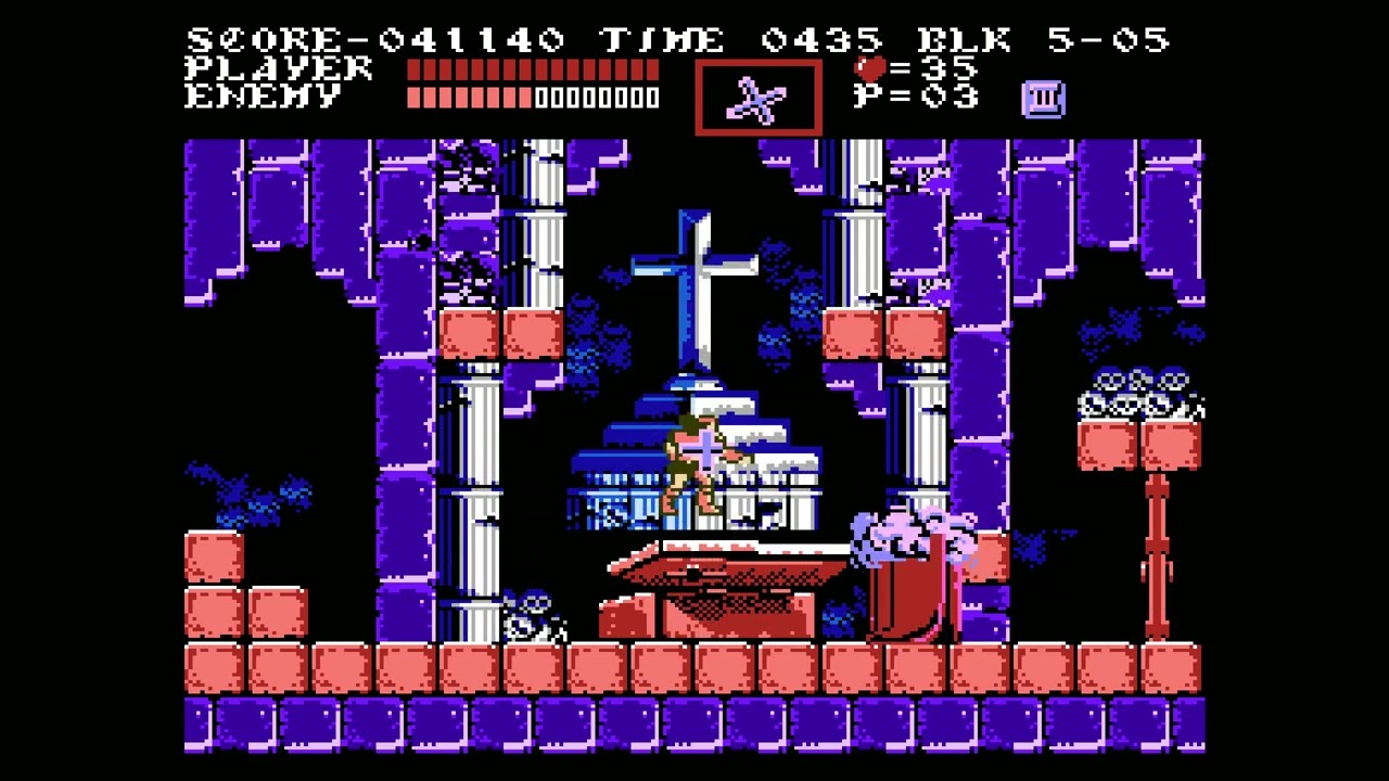 Castlevania 3 [NES] - No Deaths