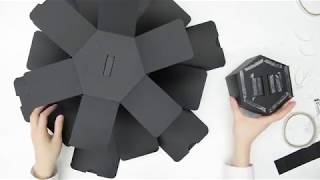 DIY Explosion Box Scrapbook (Tower) Wealth
