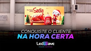 Painéis De Led Para Retail Media - Ledwave