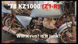 1978 Kawasaki KZ1000-D2 (Z1-R) will it run? Is it junk?