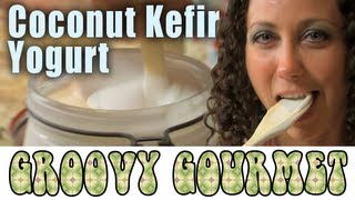 Vegan Raw Dairyfree Coconut Kefir Yogurt  Groovy Gourmet 1.2