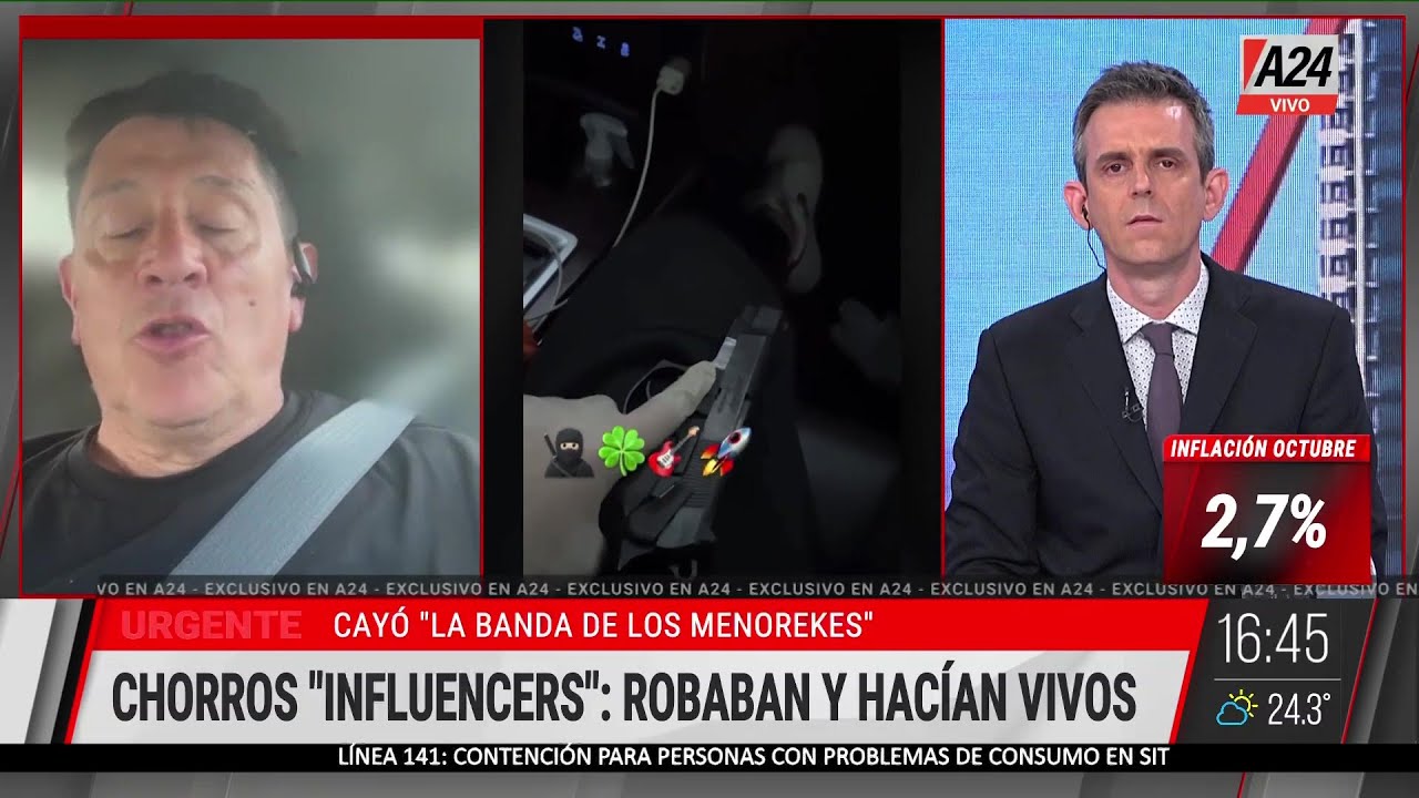 🚨 CAYÓ LA BANDA DE LOS 