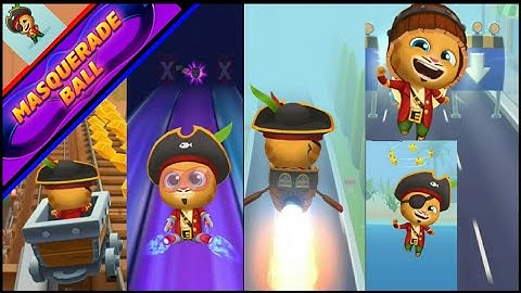 Talking tom gold run game /android game play/part-29/PIRATE GINGER⚓