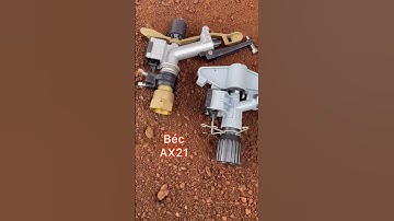 Một số mẫu béc tưới phun mưa bằng nhựa và đồng gắn ống ren 34