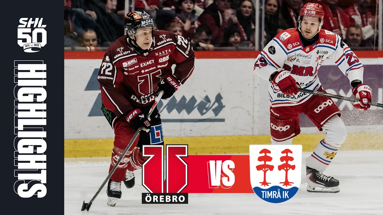 Örebro vs Timrå | 10 mars 2026 | Highlights