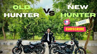 All New 2025 Royal Enfield Hunter 350 2025 New Model Vs Old Model