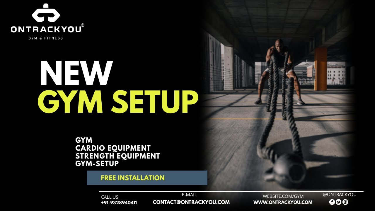 Budget Gym Setup Done at Padra By OnTrackYou Best Gym in Padra