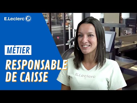 Miniature de la vidéo Stéphanie : responsable de caisse à E.Leclerc Bordeau-Chartrons | Nos métiers 👨‍💼👷‍♀️ | E.LECLERC