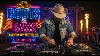 🤠 Country EDM Party Mix 🔥 | Boots & Bass (1 Hour RodeoWave) Wealth