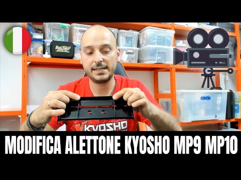 DER-308-K Kyosho Paraurti com protezione telaio MP9 MP10 - BRT Racing DER-308-K Kyosho Paraurti com protezione telaio MP9 MP10 - BRT Racing