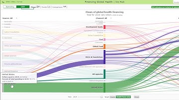 IHME | Financing Global Health 2019 | How to Use the DAH Flows View