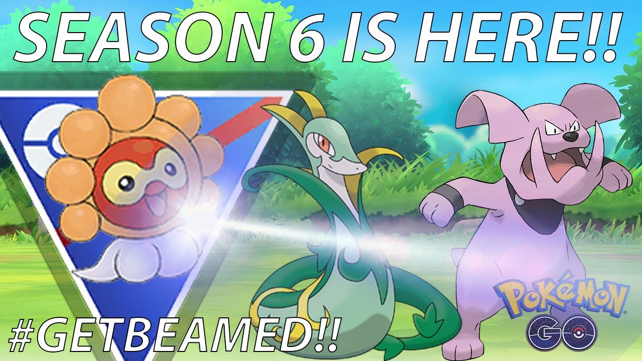 POKÉMON GO BATTLE LEAGUE SEASON 6 IS HERE!! SOLAR BEAM LANDED IN MY FIRST SET!!