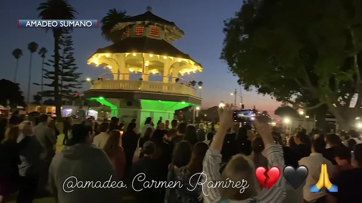Vigil held for Supervisor Carmen Ramirez down the ...