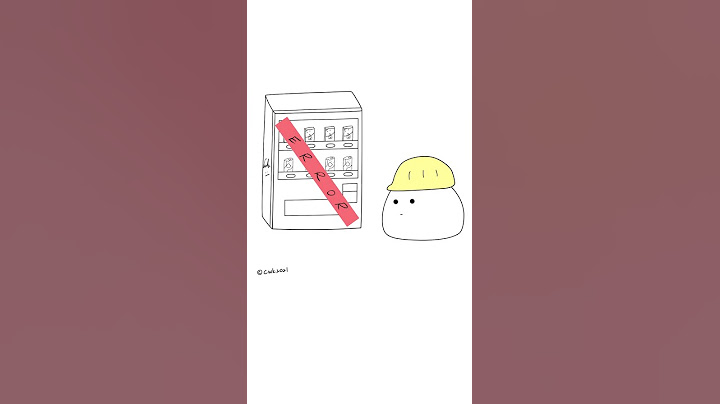 自動販賣機故障中 #shorts