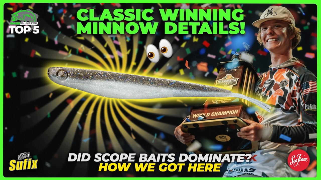 Classic minnow deets! How Nutt did it + How we got here – Top 5 of the Week in Bass Fishing