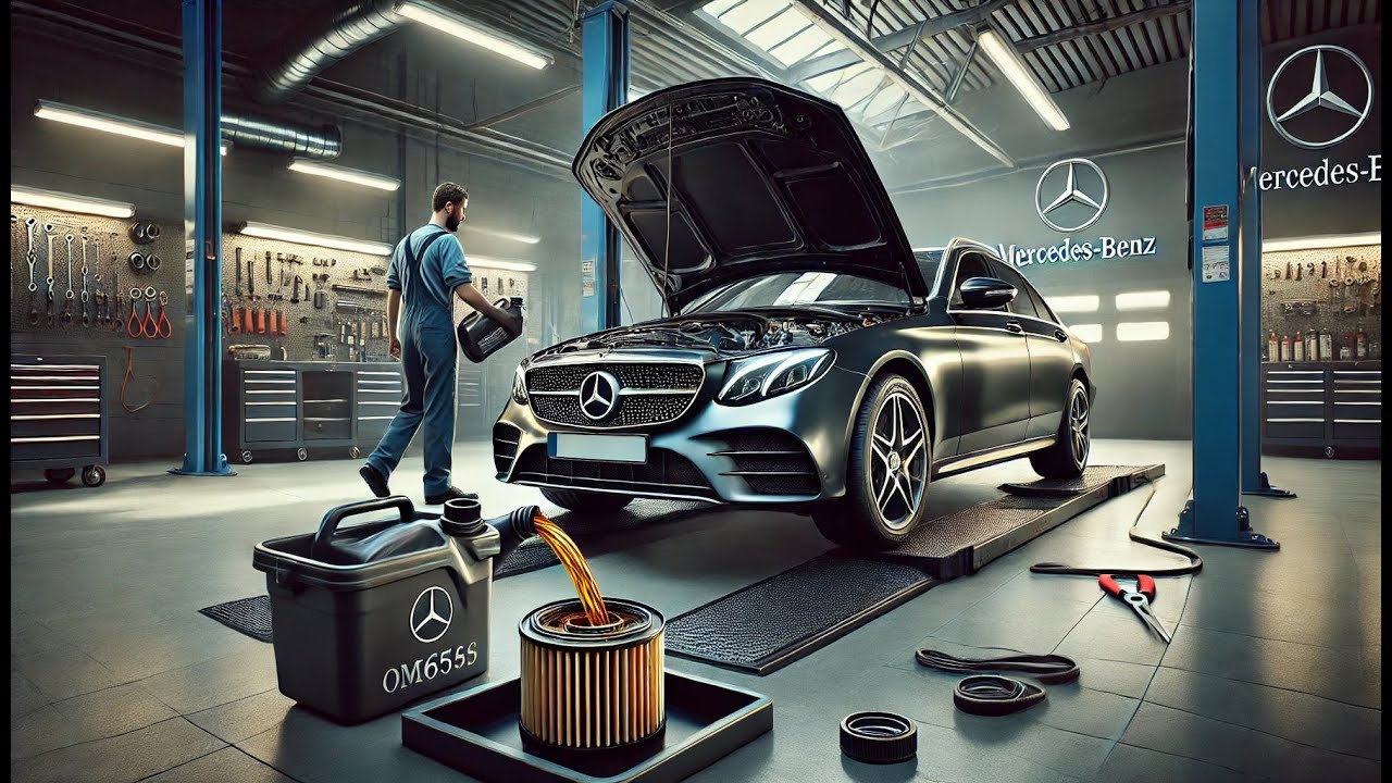 Vidange moteur OM654 : Tutoriel pour Mercedes Classe E et Classe GLC
