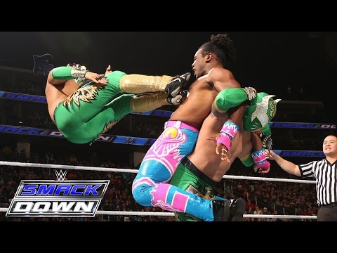 Lucha Dragons vs. Kofi Kingston & Xavier Woods of The New Day: SmackDown, Dec. 17, 2015