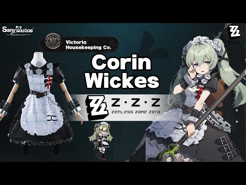 【SanyMuCos】Zenless Zone Zero Corin Cosplay Costume Details
