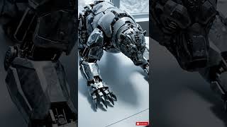 🐻 MECHANICAL ARCTIC COLOSSUS  POLAR BEAR GLACIAL TITAN TRANSFORMATION CORE #shortfeed #aiart #viral