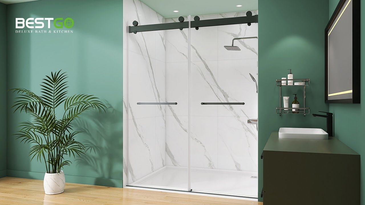 TLDS13 Shower Door Installation Video - YouTube