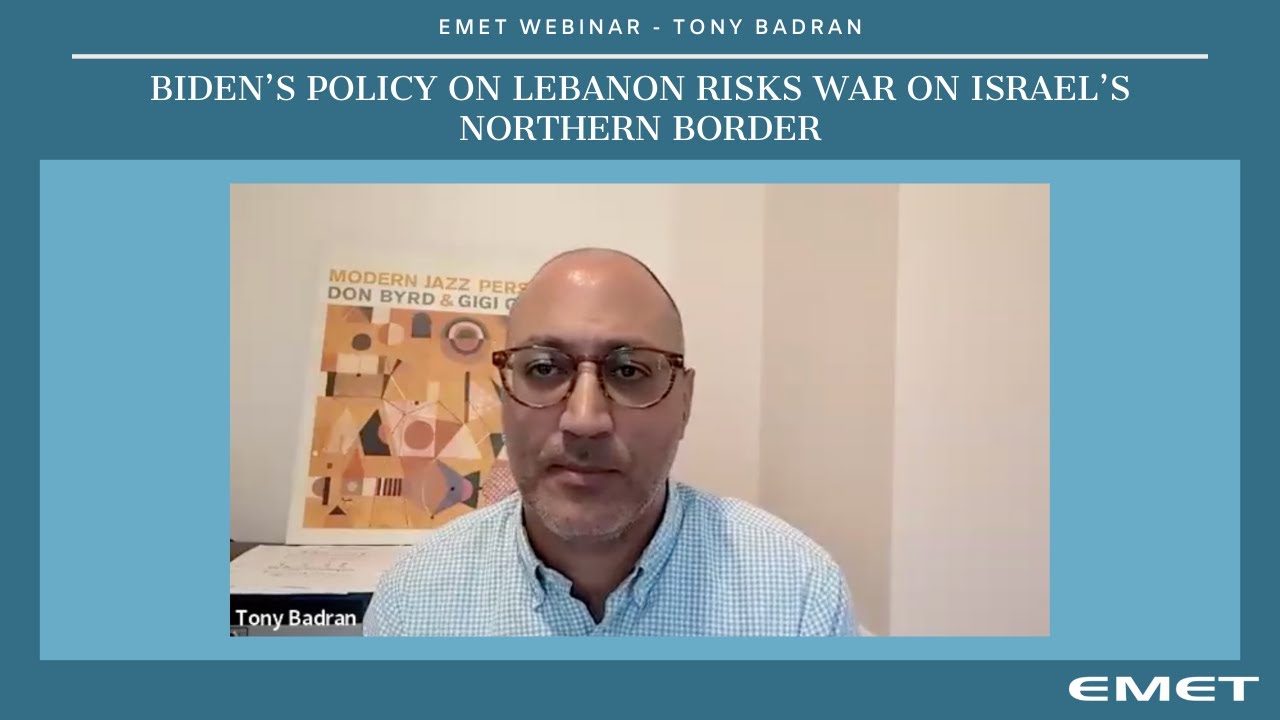 Biden’s Policy on Lebanon Risks War on Israel’s Northern Border
