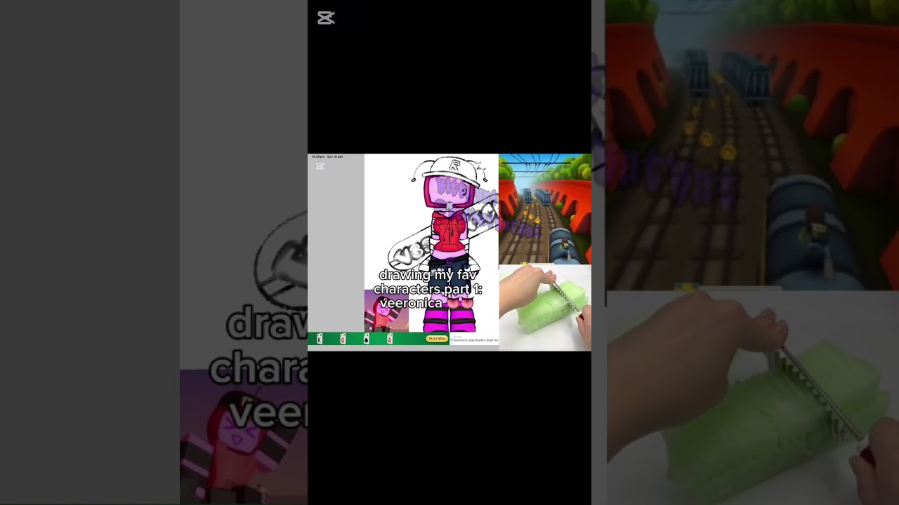 drawing my fav characters part 1: veeronica 👅👅 (007n7 next)