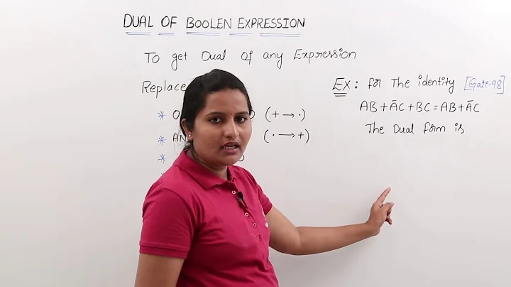 Dual of Boolean Expression