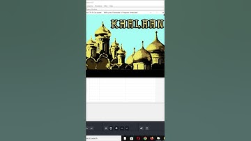 Khalaan [MS DOS] Title Screen on IBM PC Speaker {YouTube #shorts Edition}