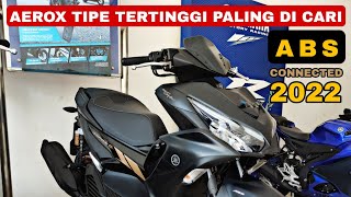 REVIEW YAMAHA ALL NEW AEROX 155 ABS CONNECTED 2022 HITAM - PALING DI CARI