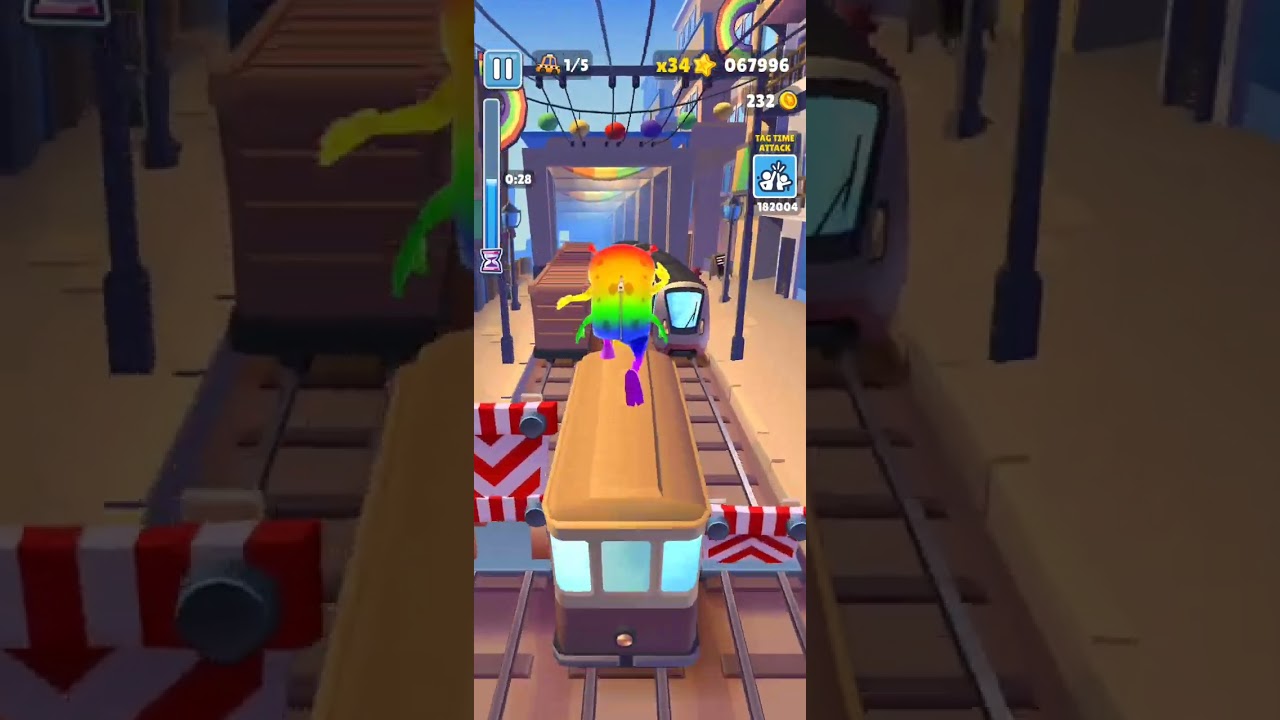 Rivals Challenge Pride Yutani - Time Attack Subway Surfers Stage 1