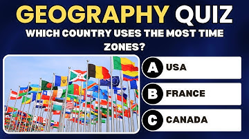 Ultimate Geography Quiz 🌎 | Only Geniuses Can Get All 40 Right! 💡