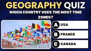 Ultimate Geography Quiz 🌎 | Only Geniuses Can Get All 40 Right! 💡