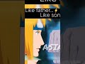 Like father... ⚡ Like son #popular  #viral #anime #naruto #minato #yellowflashoftheleafvillage